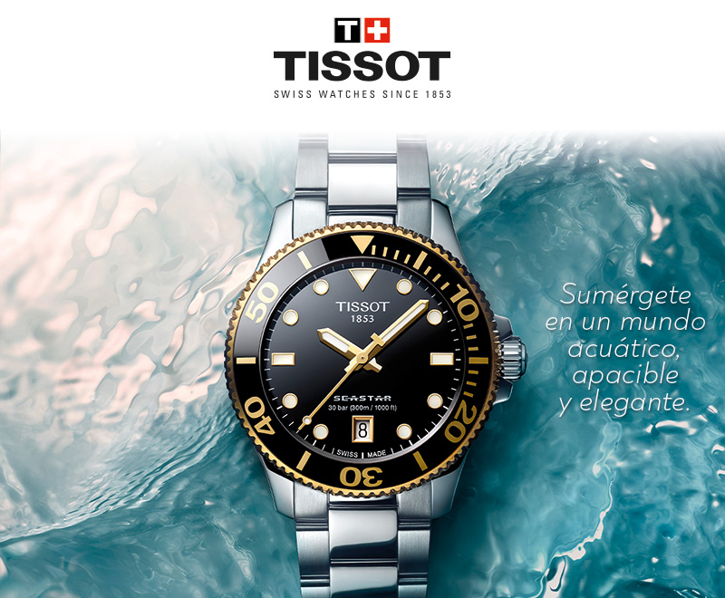 TISSOT SEASTAR el reloj suizo que combina estilo y rendimiento